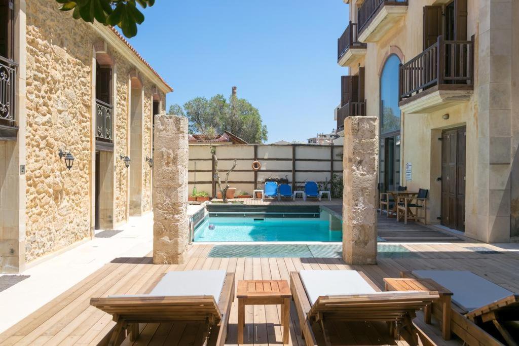 Volakas Beachfront Suites Rethymno  Ngoại thất bức ảnh