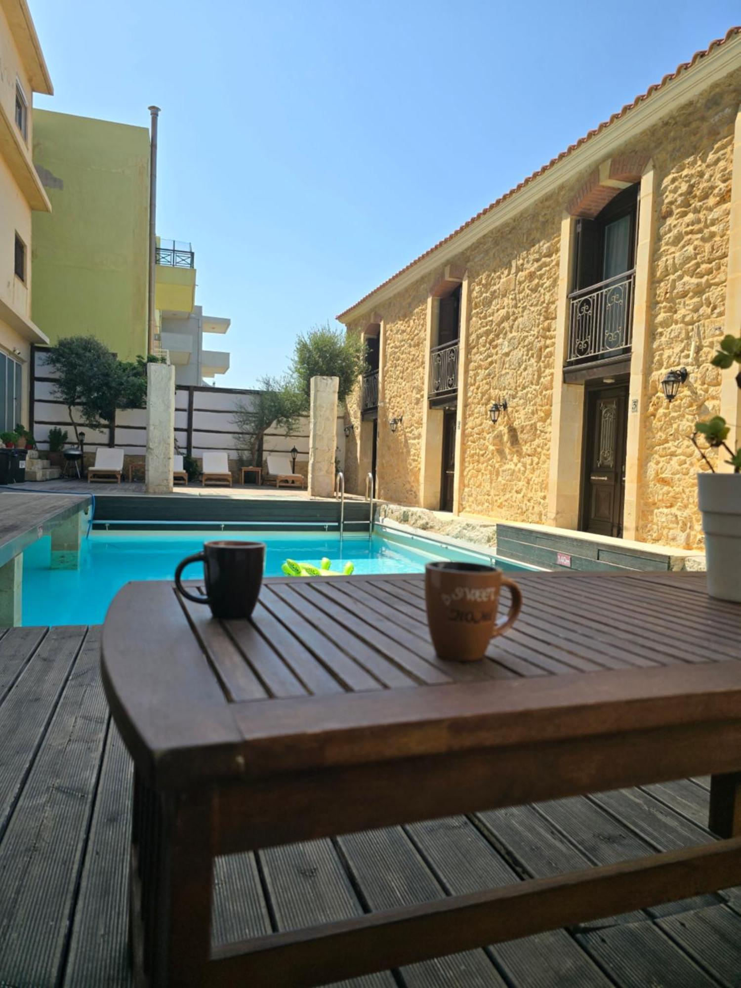 Volakas Beachfront Suites Rethymno  Ngoại thất bức ảnh